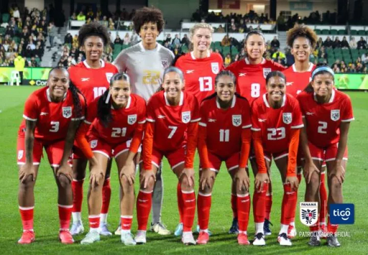 Equipo femenino de Panamá. Foto: FPF