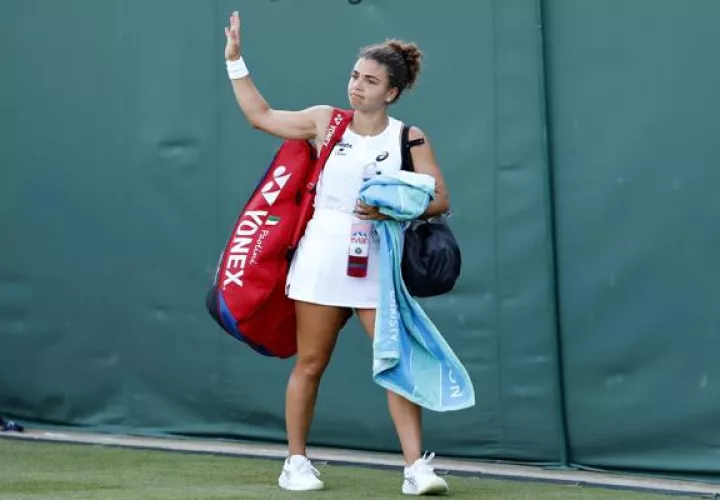 La italiana Jasmine Paolini. Foto: EFE