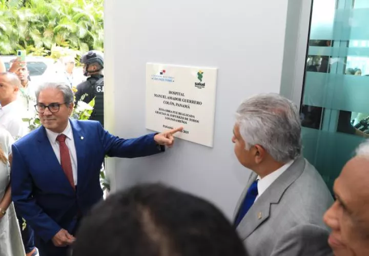 La semana pasada fue inaugurado el nuevo hospital de Colón, obra que se detuvo por varios años. Cortesía