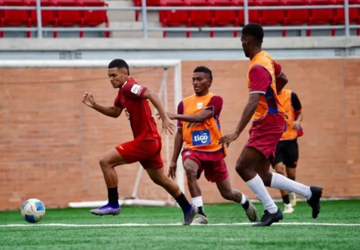 Entrenamiento de la selección sub-17. Foto: Cortesía.