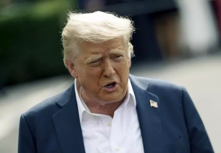 Donald Trump, presidente de Estados Unidos. Foto: EFE