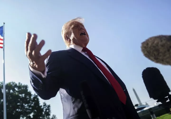 El presidente de Estados Unidos, Donald Trump. EFE