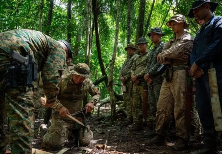 Los ejercicios se han desarrollado en la Base Cristóbal Colón. Foto Embajada de Estados Unidos