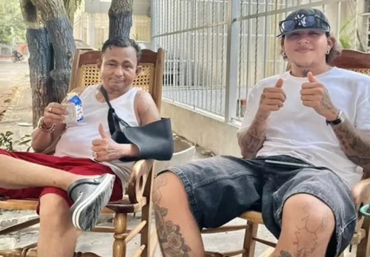 Breyner López y Beéle. Foto: Facebook / Breyner Espectáculo 