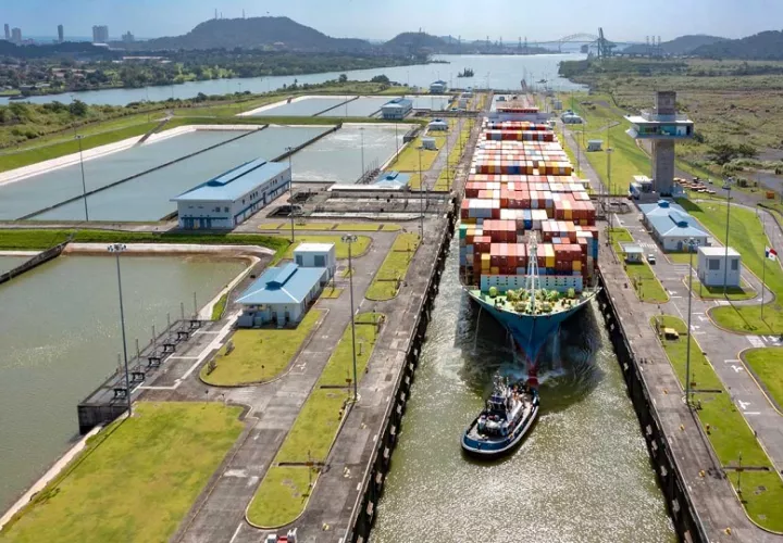 Canal de Panamá. Foto: Cortesía