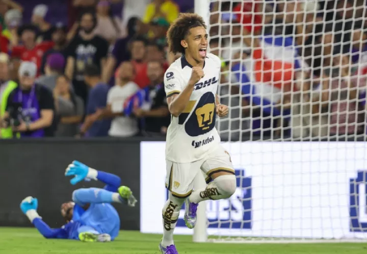 El panameño Adalberto 'Coco' Carrasquilla jugador de los Pumas UNAM de México. Foto: Instagram