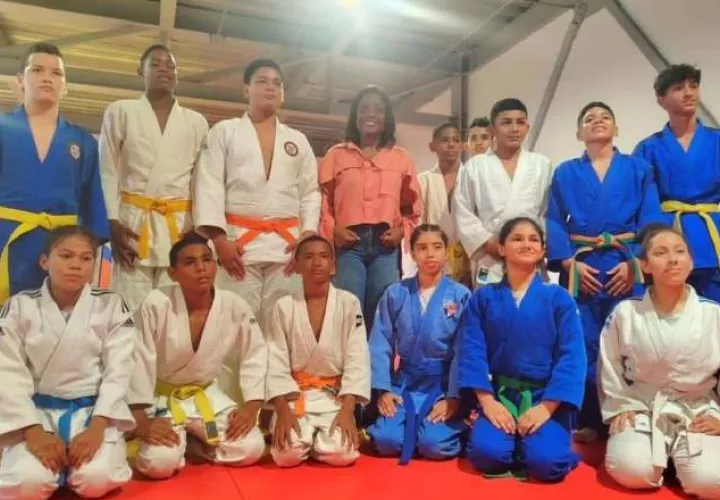 Atletas de Colón estarán en el judo Codicader. Foto: Diómedes Sánchez S