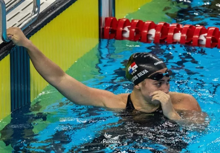 Emily Santos estará en la final de los 200 metros pechos. Foto. COP