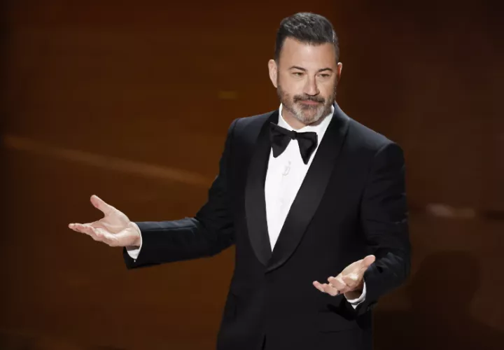 El conductor y comediante estadounidense Jimmy Kimmel. Foto: EFE / EPA / Caroline Brehman