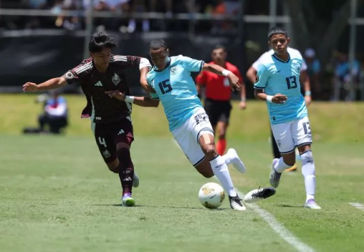 Panamá Sub-15 se impuso a México. Foto: LPF