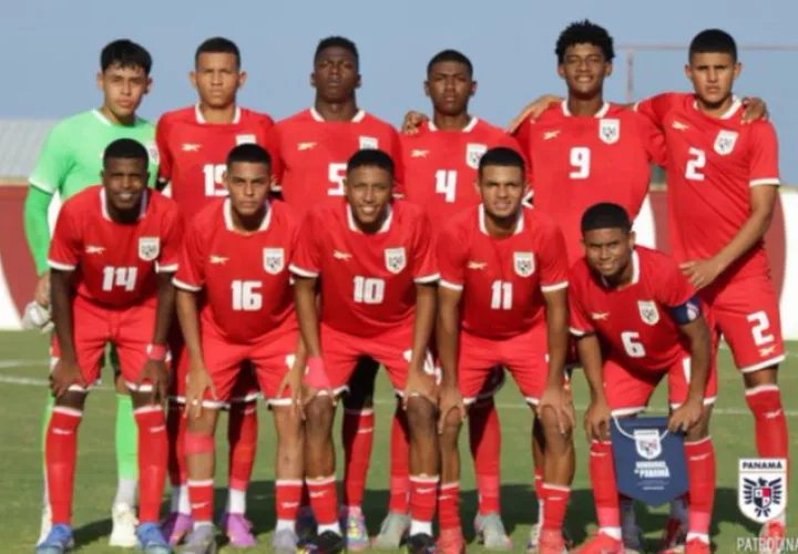 Equipo de Panamá Sub-17. Foto: FPF