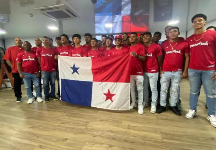 Selecccionado panameño U18 de béisbol. Foto: Fedebeis