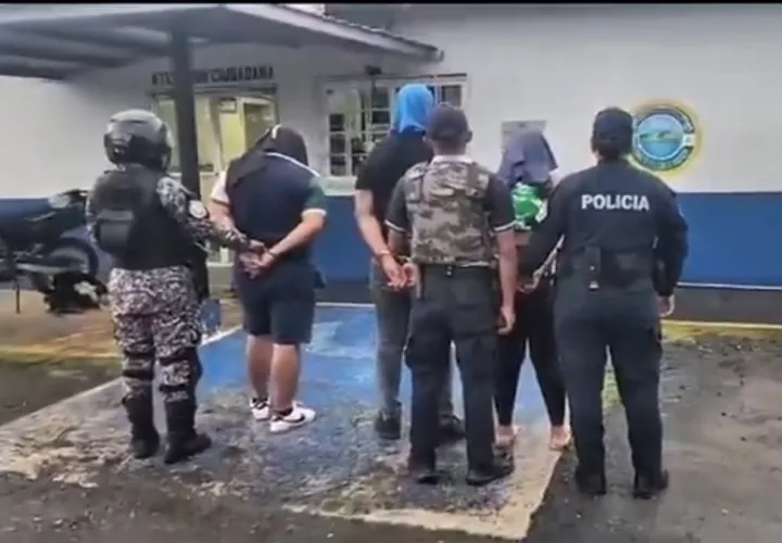 Decomisos de drogas, arresestos realizó la Policía Nacional.