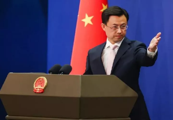 El portavoz de Exteriores de China, Guo Jiakun. Foto: EFE