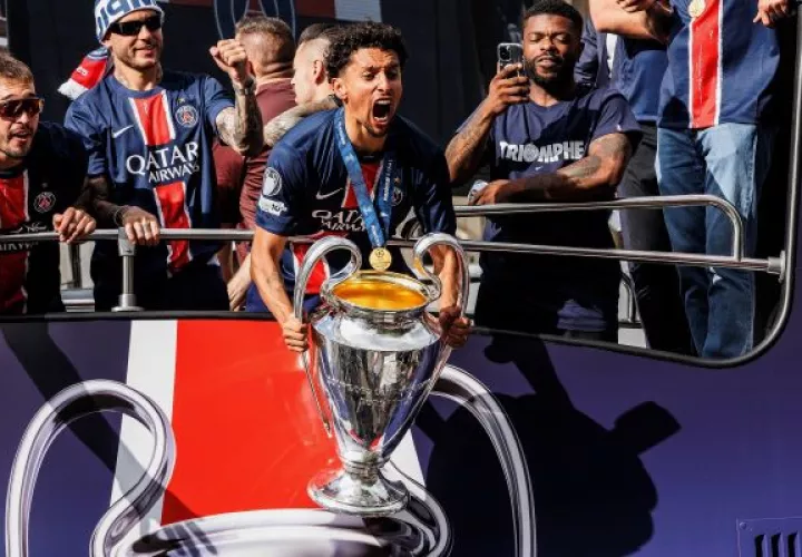 PSG es el actual campeón de la Champions League. Foto: EFE