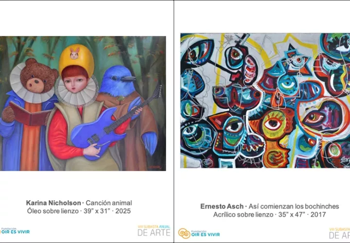 La subasta fortalece el  amor por el arte. Foto: Cortesía