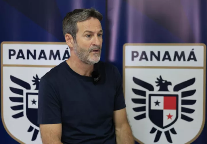 Thomas Christiansen, técnico de Panamá. Foto:EFE