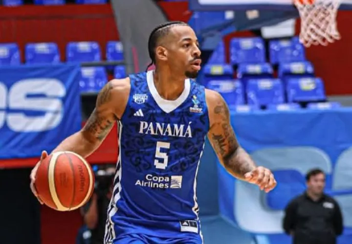 Trevor Gaskins, jugador de la selección de Panamá. Foto: Fepaba
