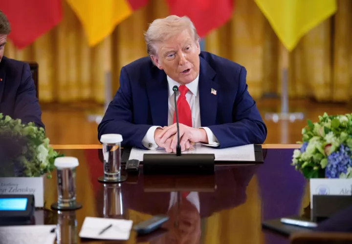 Donald Trump, presidente de Estados Unidos. Foto: EFE