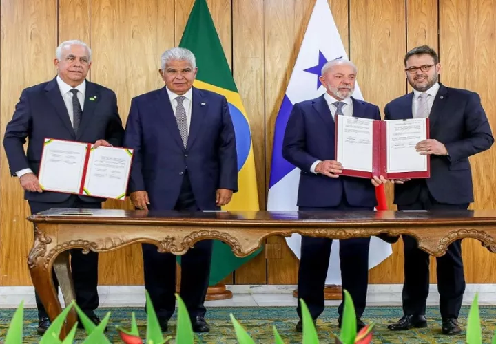 Representantes de Panamá y Brasil. Foto: Cortesía