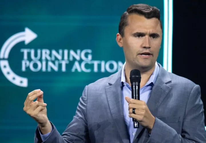 El fundador de la organización conservadora Turning Point Action, Charlie Kirk. Foto: EFE