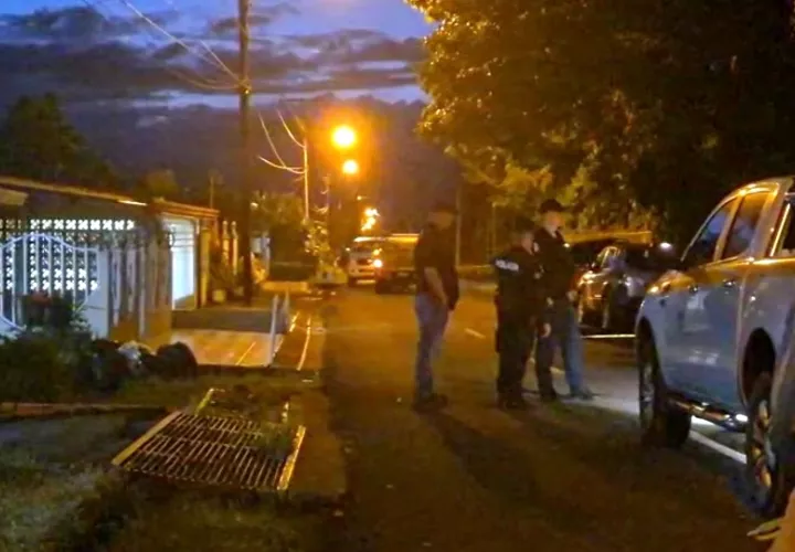 El subcomisionado Epimenides Higuera, ejecutivo de la Sexta Zona Policial, indicó que no se descarta que este hecho guarde relación con delitos relacionados con droga. Foto. Thays Domínguez