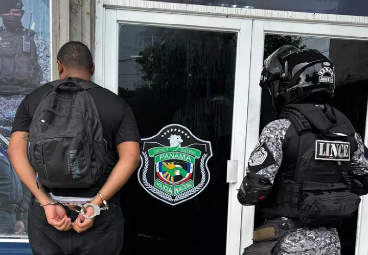 La captura ocurrió durante una fase de vigilancia y corroboración de datos. Foto. Cortesía. Policía Nacional