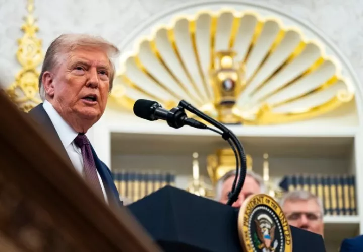 Donald Trump, presidente de Estados Unidos. Foto: EFE
