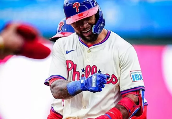 Edmundo Sosa, de los Filis de Filadelfia, Foto: Instagram