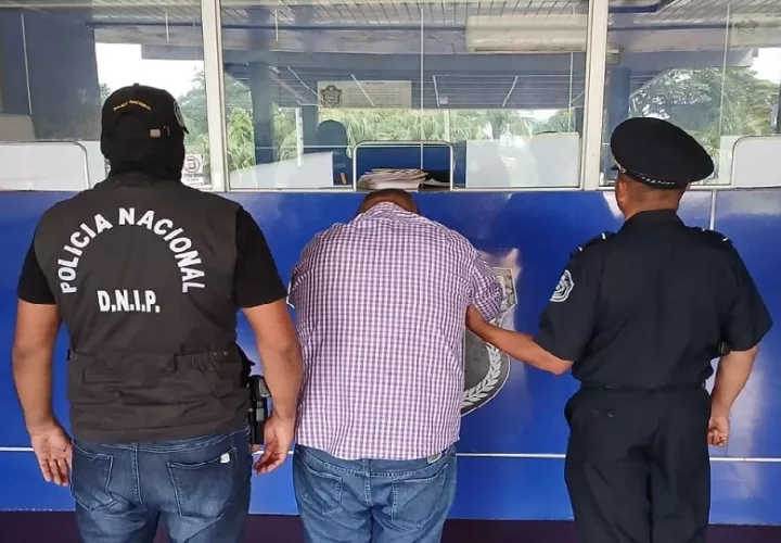 La acción policial se produjo en el corregimiento de Chitré cabecera, provincia de Herrera. Foto. Policía Nacional