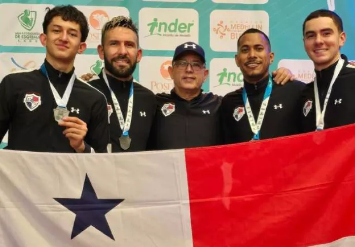 El equipo mayor masculino obtuvo medalla de plata. Cortesía