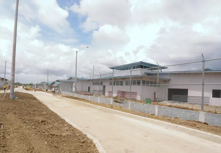 La nueva cárcel tiene un 80% de avance. Foto: Cortesía