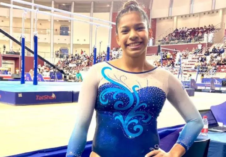 Karla Navas estará en el Mundial de Mayores de Gimnasia. Foto: COP
