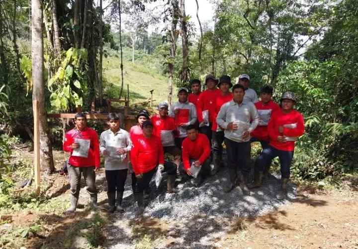 Conectando Caminos reafirma el compromiso de Cobre Panamá con las comunidades.  Foto: Cortesía