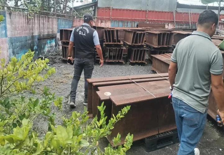 La denuncia sobre este caso fue presentada hace un año, cuando se reportó la desaparición de vigas H en el depósito del MOP en Veracruz. Foto. Archivo