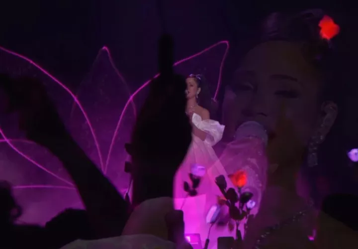 Interpretó el sencillo 'Cuando las traje aquí'. Foto: Youtube / Natti Natasha