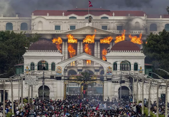  Las protestas estallaron tras la decisión del Gobierno de prohibir el acceso a 26 redes sociales