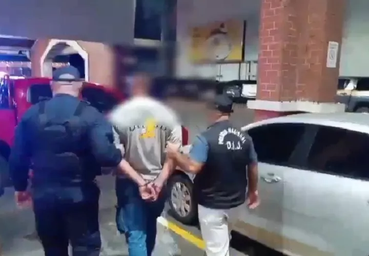Las autoridadades capturaron a un ciudadano de 30 años presuntamente implicado en un homicidio  en Parita. Foto. Policía Nacional