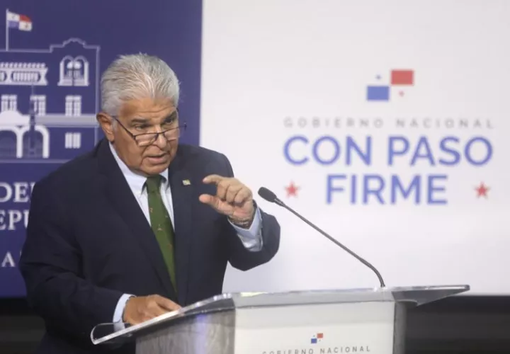  José Raúl Mulino, presidente de Panamá. Foto: EFE