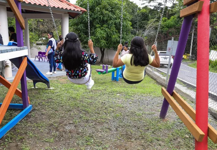 Este proyecto inició hace tres meses aproximadamente y ahora está al servicio de las niñas de la comunidad. Foto. Mides
