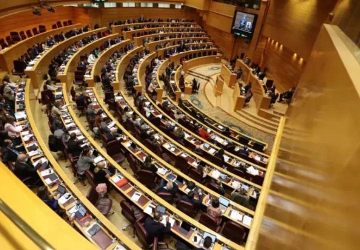 Pleno del Senado en Madrid. Foto: EFE