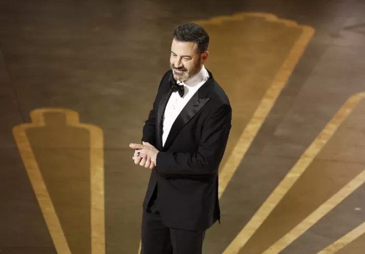 El comediante, actor y presentador Jimmy Kimmel. Foto: EFE / Etienne Laurent