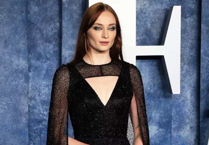 La actriz británica Sophie Turner, en Beverly Hills (CA, EE.UU.). Foto: EFE / Nina Prommer
