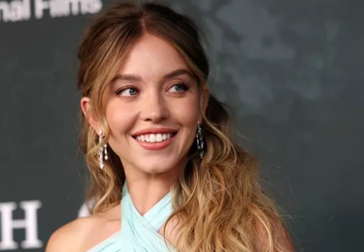 La actriz Sydney Sweeney. Foto: EFE / EPA / Andy Rain