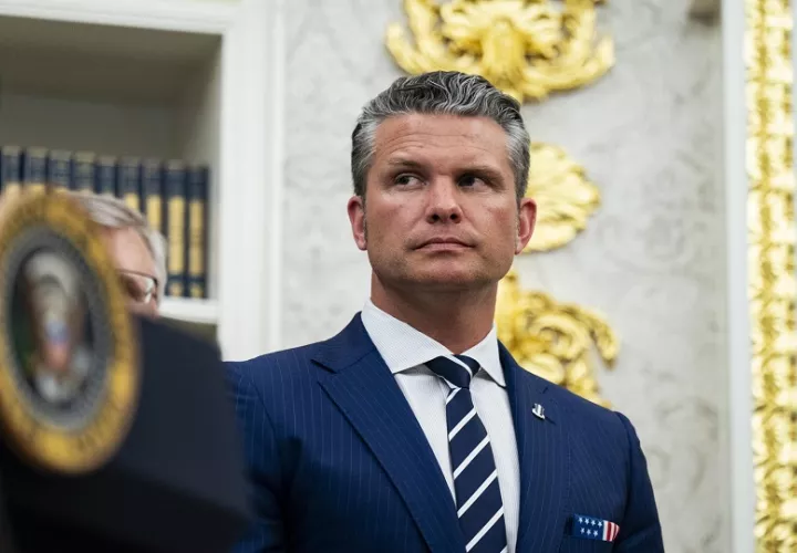 El secretario de Defensa de EE.UU., Pete Hegseth. Foto: EFE