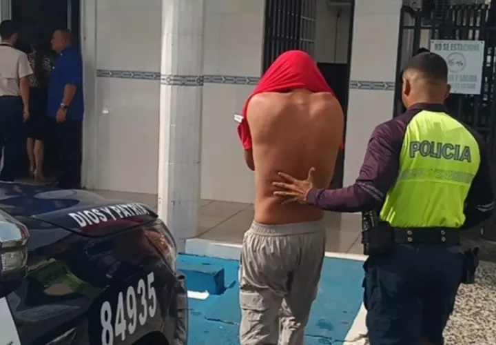El sujeto se encuentra a órdenes de las autoridades. Foto: Melquiades Vásquez A