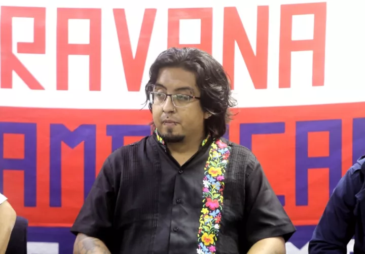 El ambientalista mexicano Mario Quintero participan en un evento en la Universidad de Panamá ayer jueves, en Ciudad de Panamá. EFE