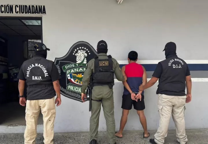 Se informó que la aprehensión de ambos sospechosos  ocurrió durante el desarrollo de la "Operación Jacob". Foto. Cortesía..
