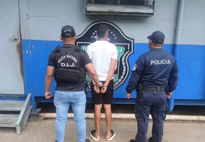 Ahora Manuel Andrés Concepción enfrenta el delito contra la vida y la integridad personal en su modalidad de homicidio en grado de tentativa. Foto. Policía Nacional