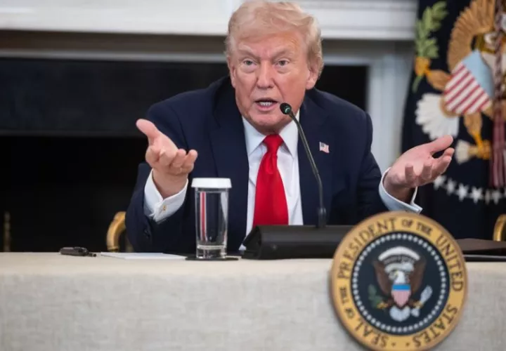 Donald Trump, presidente de Estados Unidos. Foto: EFE